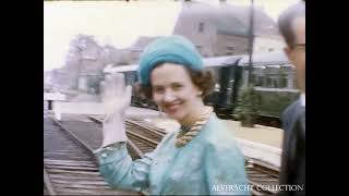 8mm film, Koning Boudewijn en Koningin Fabiola bezoeken Turnhout (Belgie) in 1964.