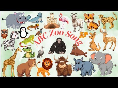 Abc Zoo Song Abc Songs Sounds Zoo Animals Kids Song Tv Youtube