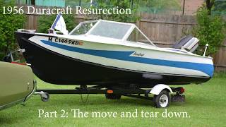 1956 Duracraft Boat Resurrection pt 2.