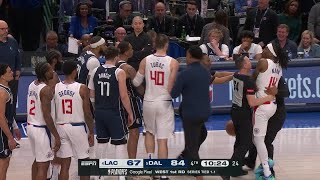 DOUBLE TECHNICALS 😳 Clippers vs. Mavericks Game 3 gets HEATED | NBA on ESPN