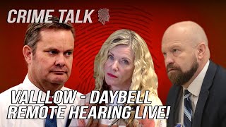 Crime Talk: Lori Vallow - Chad Daybell Remote Hearing LIVE!