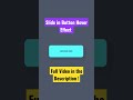 Slide in/ Fill in Button hover Effect on Hover using CSS