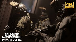 Call of Duty: Modern Warfare [ 4k HDR 60 fps ] Clean House Realism Gameplay