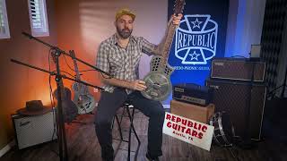 Republic Guitars Brass Highway 61 Sound Demo