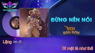 KARAOKE BEAT CHUẨN   Đừng Nên Nói   Voi Bản Đôn