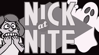 Nick@Nite 90's Broadcast Reimagined Spooky Nite in Black \u0026 White