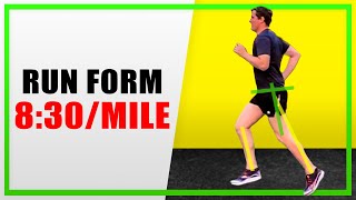 8:30/mile running technique in slow-motion (WORK IN PROGRESS)