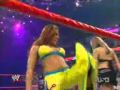 Mickie James vs Michelle McCool for the women's title promo