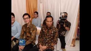 Indonesian President Widodo's son ties knot with Beauty Queen