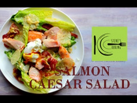 Salmon Caesar Salad Recipe