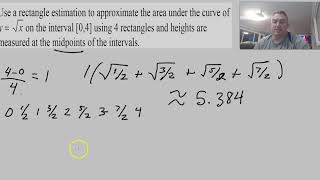 Midpoint Rectangle Approximation Method