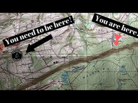 What is a navigational map used for?