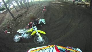 Private Florida Motocross Track Helmet Cam - Greg Pamart