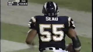 1995 Wk 10 Miami Beats San Diego 24-14 Edit with Radio Call