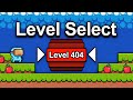 The Best Level Select Set-Up - With GDevelop