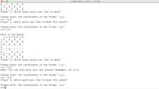 CS10 Final Project: Python Checkers