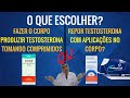 O que escolher para aumentar sua testosterona? CLOMIFENO x TESTOSTERONA INJETÁVEL x TESTOSTERONA GEL