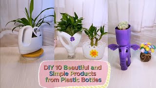 10 Creative Plastic Bottle Recycling Ideas – Save and Beautify