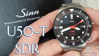 Sinn U50-T SDR Fully Tegimented on Bracelet