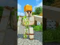 Minecraft BUT Oxy is an Iron Golem #shorts