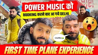 West Bengal Power Music Sa Baat Kar Ka Back To Delhi !! First Time kolkata To Delhi Flight Experienc