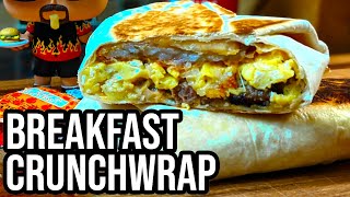 How To Cook Taco Bell Breakfast Crunchwrap For 50% Less