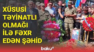 Xüsusi təyinatlı olmağı ilə fəxr edən şəhid Nəzər Əzizov - BAKU TV