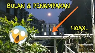 BULAN DAN PENAMPAKAN, KEINDAHAN ALAM