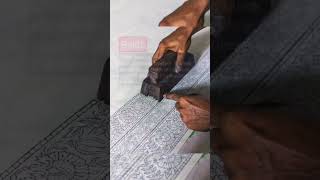 Types of Block used in Handblock printing ! basic of block printing ! #viral #ytshorts #virulshorts