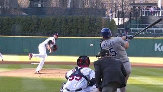 KC@CLE: Morales drives in two on a single to center