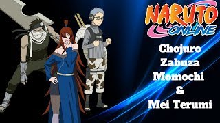 Naruto Online | Chojuro, Zabuza Momochi \u0026 Mei Terumi Arena Gameplay