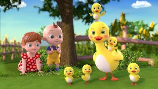 Five Little Ducks Went Out One Day Song | Kids Songs | Beep Beep Nursery Rhymes