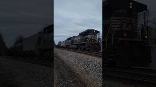 Norfolk Southern ethanol empties train 65D departs Raleigh NC at the \