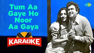 Tum Aa Gaye Ho Noor Aa Gaya - Karaoke with Lyrics | Lata Mangeshkar, Kishore Kumar | R.D. Burman
