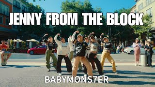 [K-POP IN PUBLIC | 1 TAKE ] BabyMonster - Jenny From the Block Dance Cover  | @acey_dance