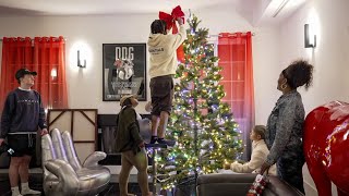 TRANSFORMING THE DDG MANSION FOR CHRISTMAS GONE WRONG!! **WE FOUGHT**