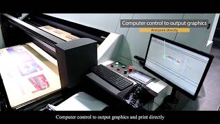 WD250-8A  introduction video corrugated carton digital printer from Shenzhen Wonder