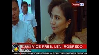 SONA: VP Robredo, tinawag na fake news ang lumabas na ulat na nabawasan na siya ng 21,000 boto