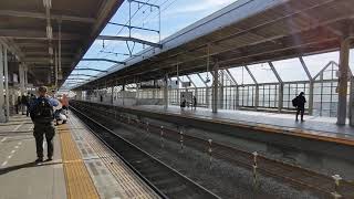 東海道本線　岐阜駅　特急ワイドビューひだ5号　入線シーン