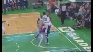 Semi Ojeleye Soars High For Rebound, Terry Rozier Hits 3