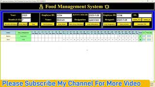 Employee Attendance System in Python Tkinter | Full Project with Source Code
