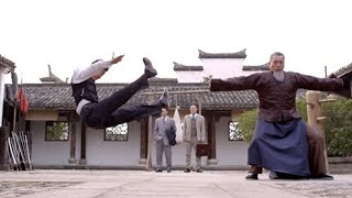 The Japanese guy challenged the Chinese Kung Fu old man. This is far beyond his ability.