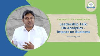Leadership Talk: HR Analytics - Impact on Business