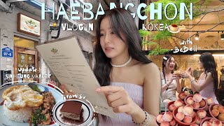 Korea vlog | เกาหลีไปไหนดี Haebangchon, Sinheung market, ช้อป Seongsu, คาเฟ่ Apgujeong☕️🛍️