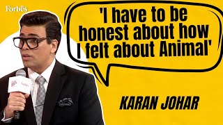 'I have to be honest about how I felt about Animal' : Karan Johar