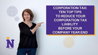 Top Tips to Reduce your Corporation Tax before your Limited Company Year End