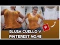 BLUSA PINTEREST NO.45 UNA SOLA PIEZA