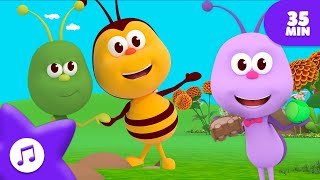 Voa, Abelhinha Be-Be 🐝 + Completo | Bichikids Português - Canções Infantis