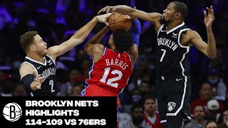 Brooklyn Nets Highlights vs. Philadelphia 76ers | 10/22/21
