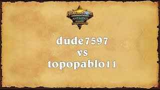 dude7597 vs topopablo11 - Americas Summer Championship - Quarterfinal 1